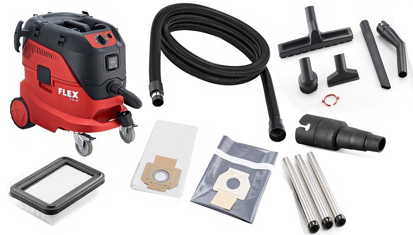 FLEX S-44 L AC ODKURZACZ PRZEMYSŁOWY BEZWORKOWY