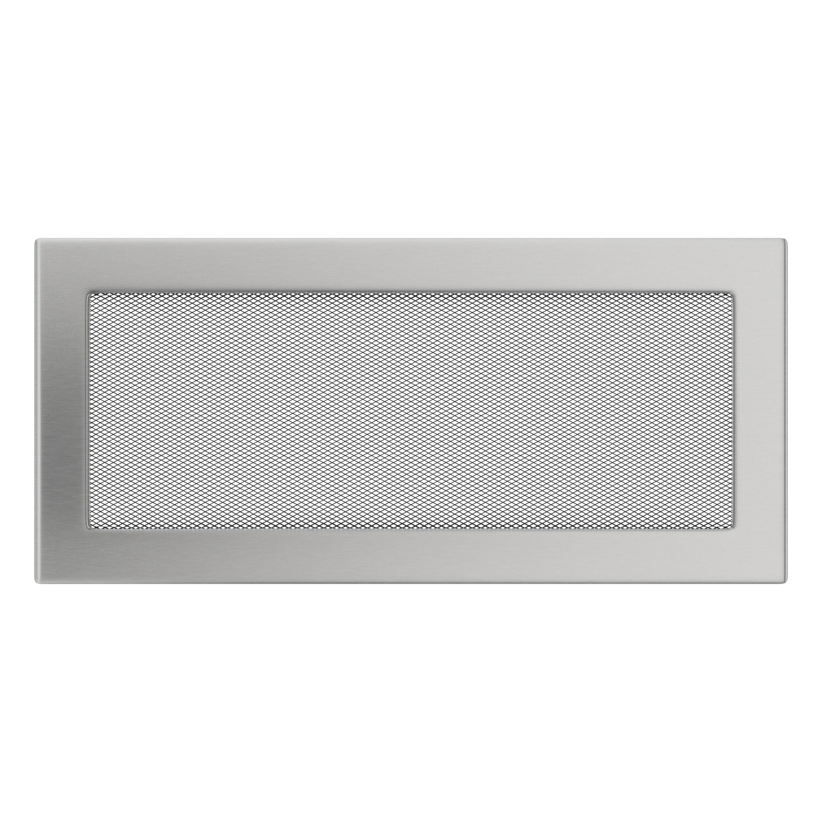 Větrací krbová mřížka 17x37, broušená