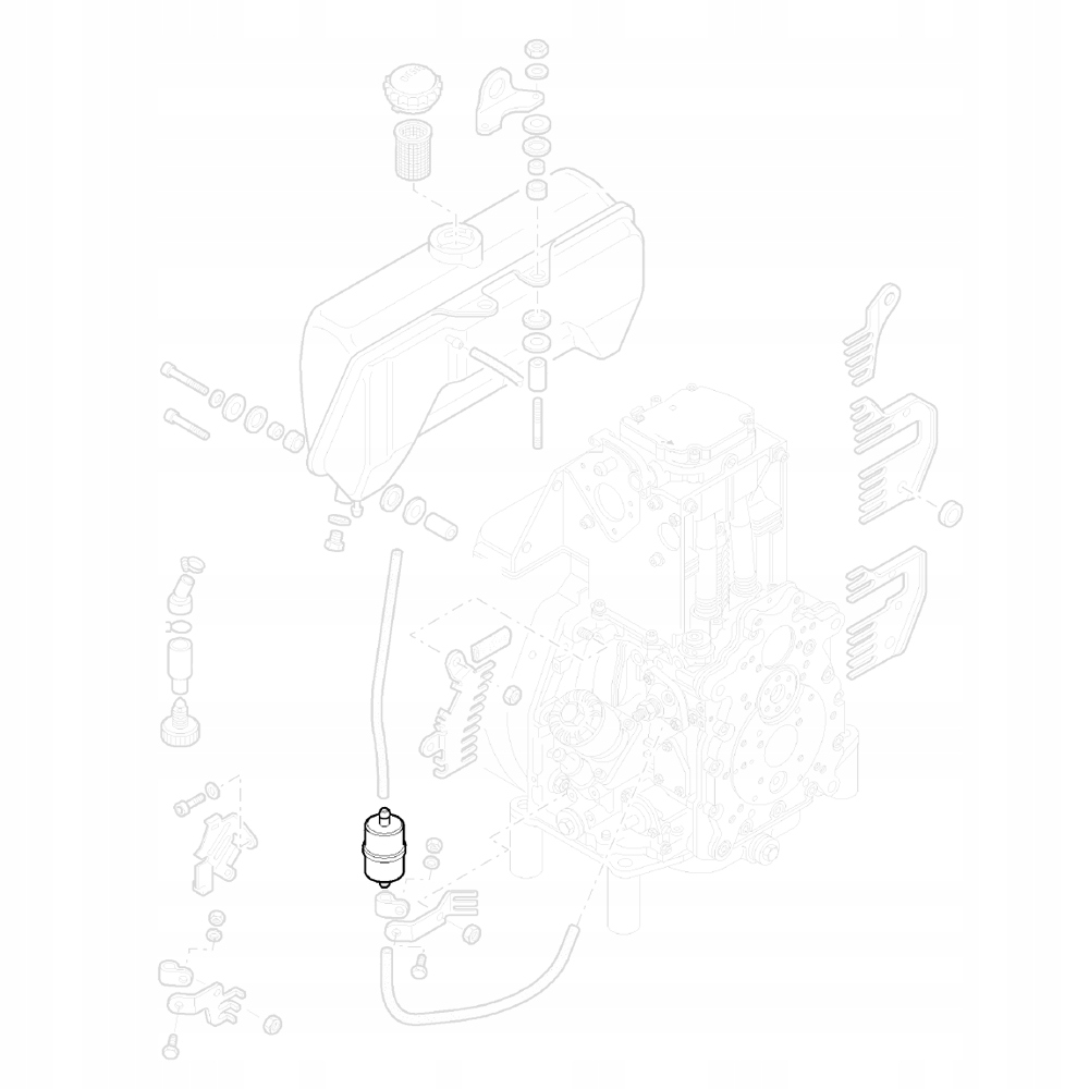 HATZ 50478800 Filtr paliwa SERIA 1D I 1B