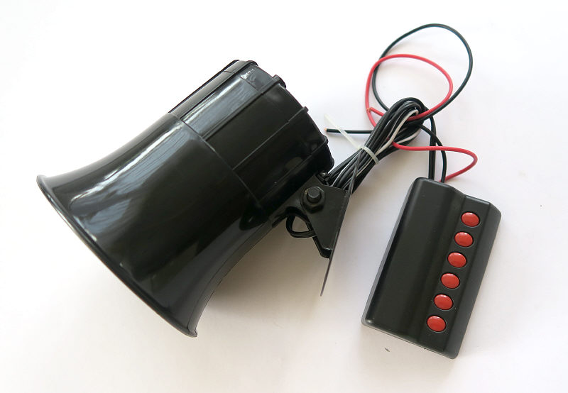 SYRENA fanfara 6 ton megafon klakson tuning 12V GŁOŚNA karetka, policja itd Numer katalogowy części 42248