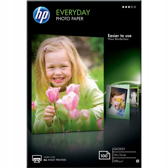 

Papier foto Hp Everyday 10x15 200g 100 ark. CR757A