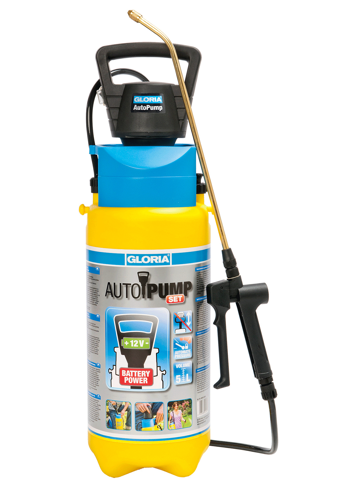 Gloria Automatický Tlakový Postrekovač 5 l