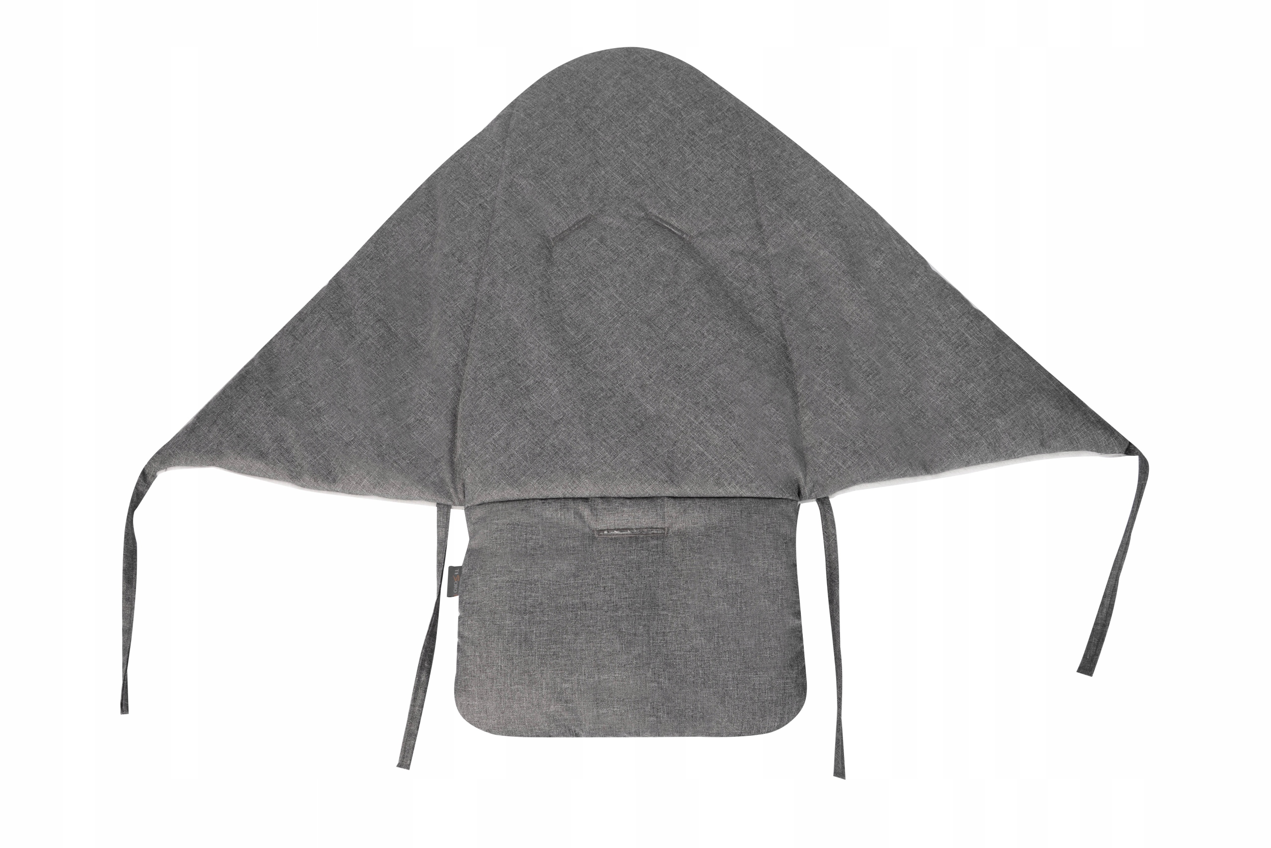 ŚPIWÓR ŚPIWOREK LINEN GREY WÓZEK FOTELIK GONDOLA Długość 80 cm