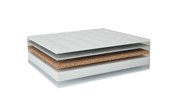 MATERAC DO ŁÓŻECZKA PIANKA KOKOS 120X60