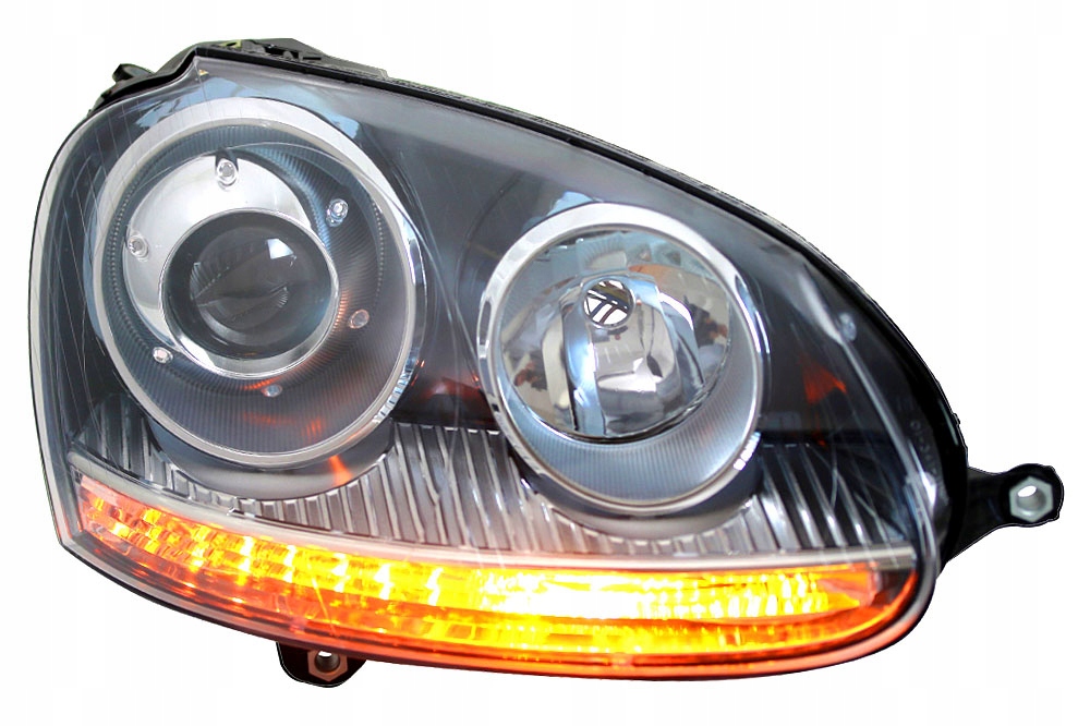 VW GOLF V MK5 03-08 LAMPY reflektory BLACK GTI R32 Producent części CTS Tuning