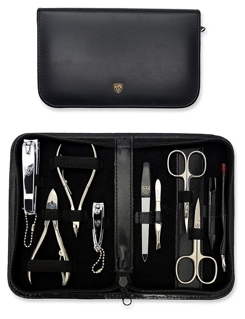 Sada na manikúru, černé pouzdro