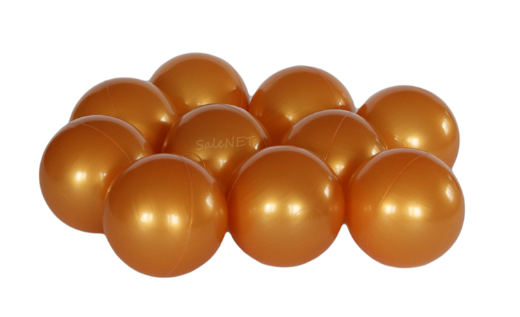 Piłki do basenu metaliczne 100szt 7cm WYBIERZ KOLO Marka inna