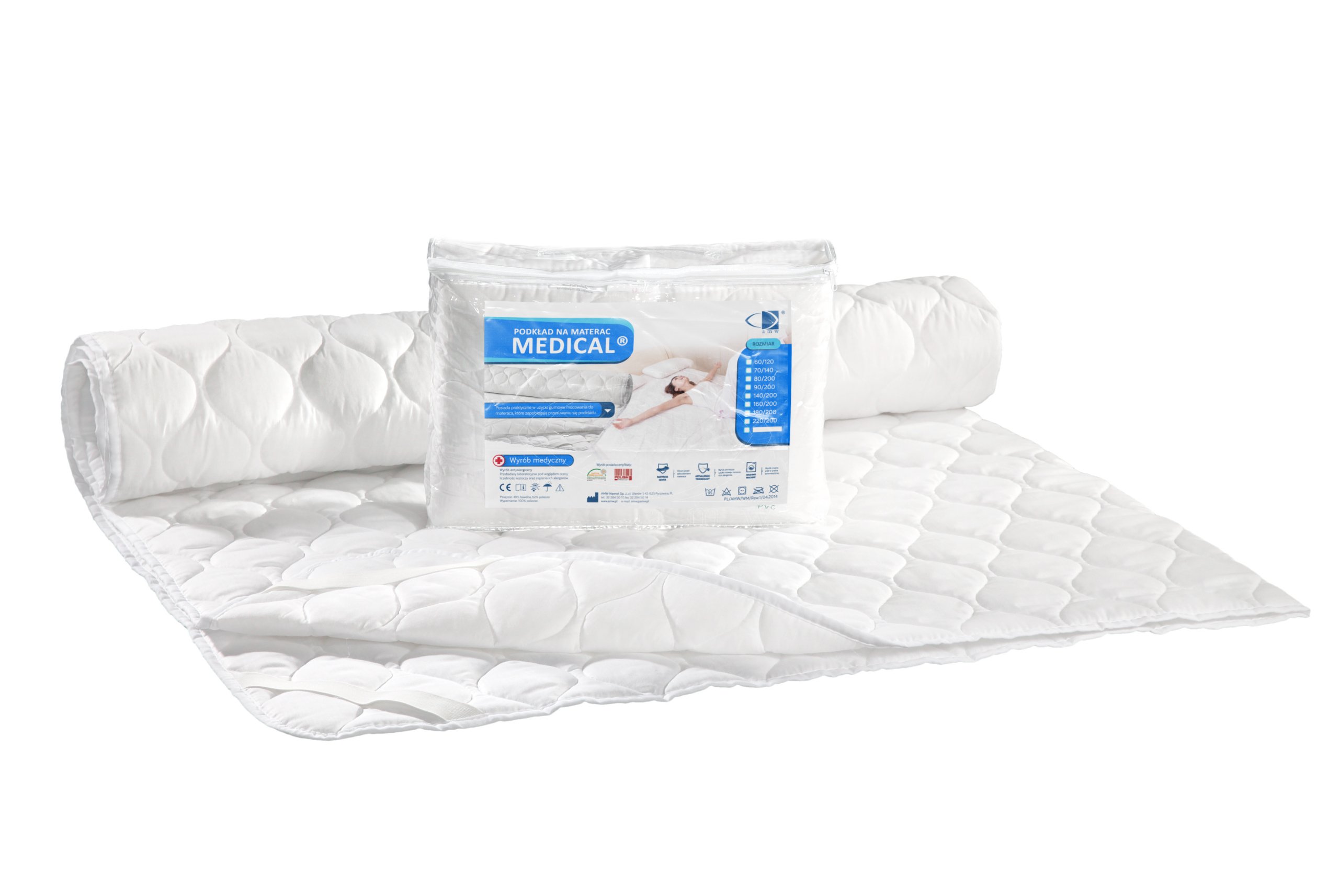 PODKŁAD MATERAC OCHRANIACZ 140X200 MEDI OCHRONNY Kod producenta OCHRONNY MEDICAL ATEST