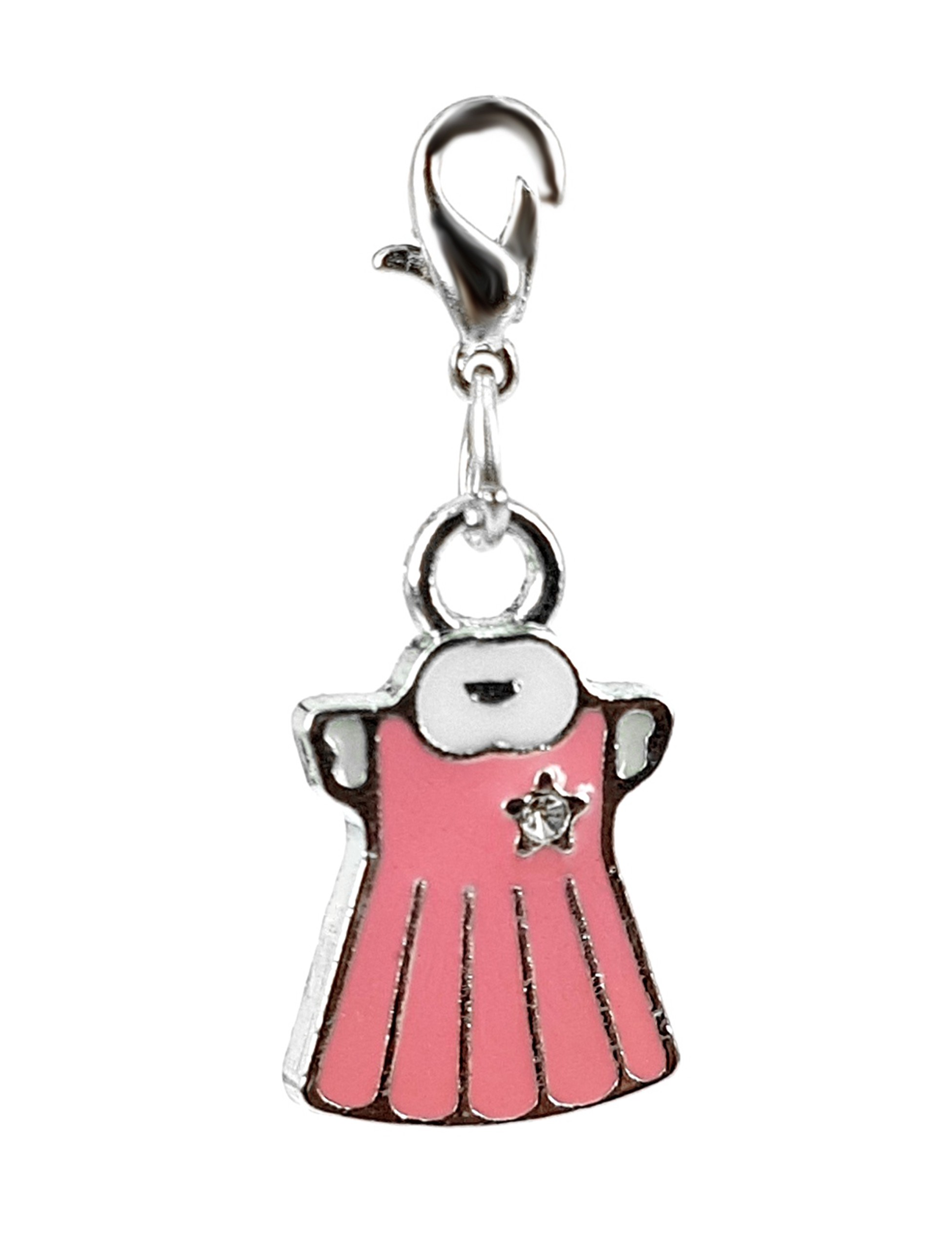 

Zawieszka Charms sukienka różowa