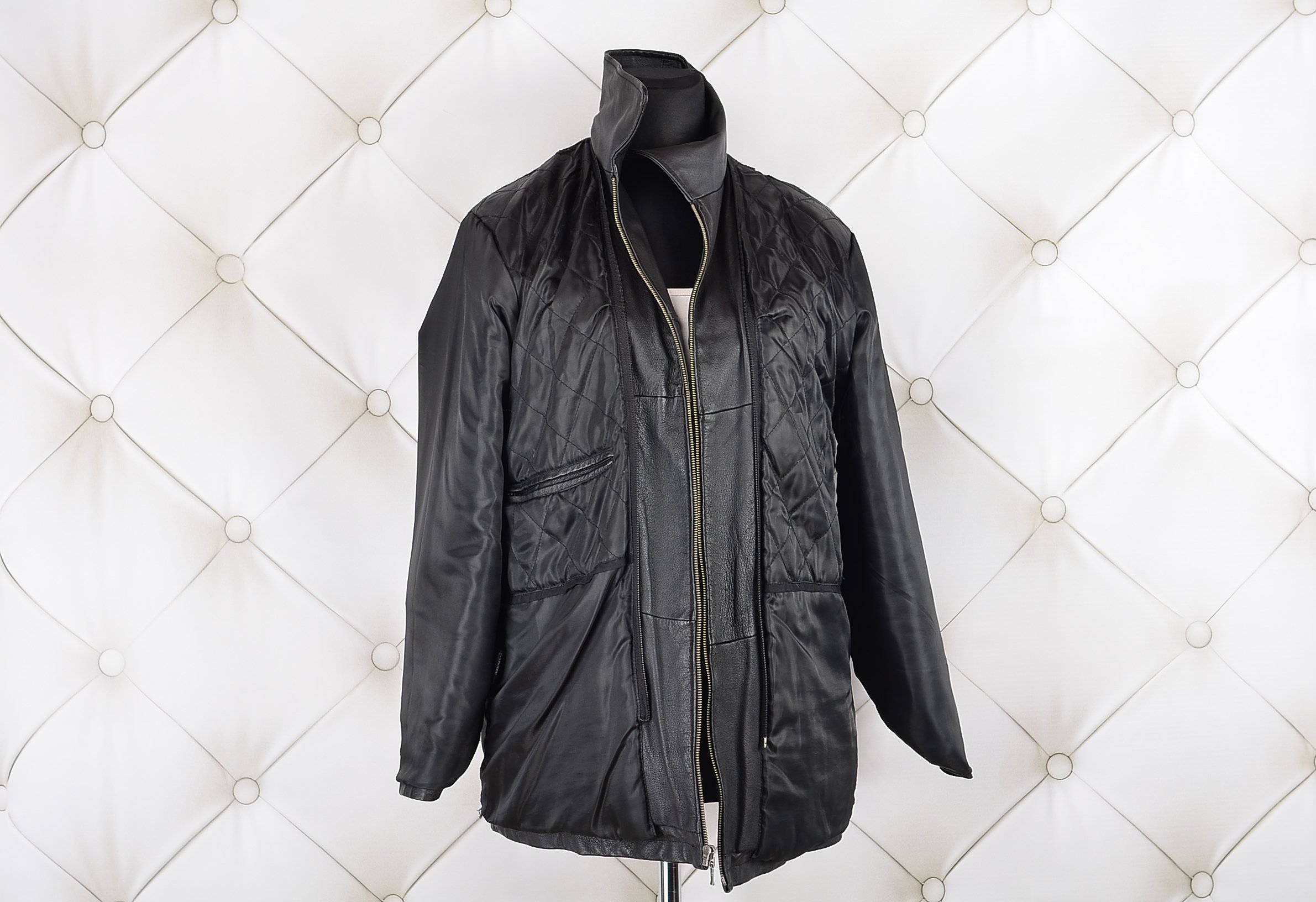 5644 KURTKA AVITANO SKÓRA NATURALNA 46 3XL Wzór dominujący bez wzoru