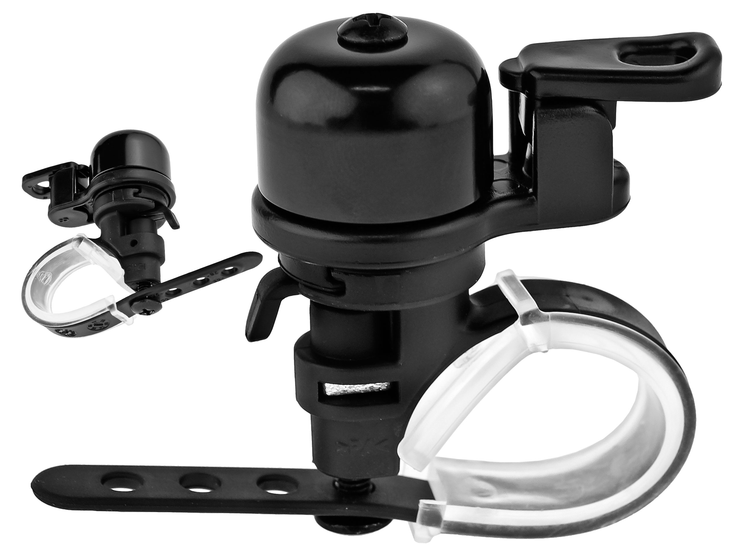 

Mini Dzwonek Rowerowy M-wave Wysoki Ton 22-31,8 MM
