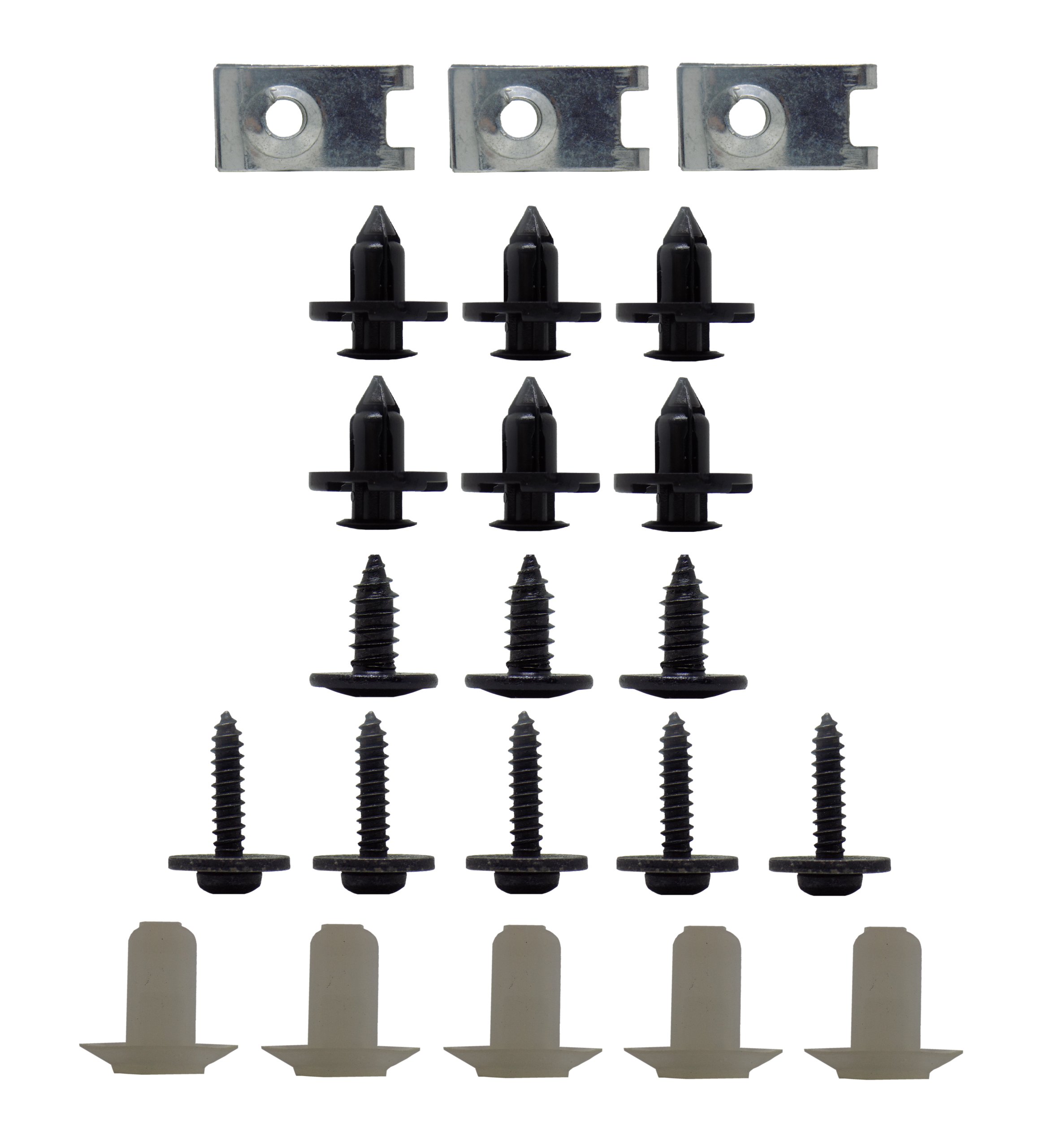 NISSAN NOTE E11 Набор зажимов колесная арка запонки винт