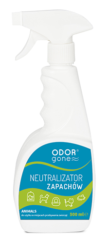 

Neutralizator zapachów zwierząt OdorGone 500 ml