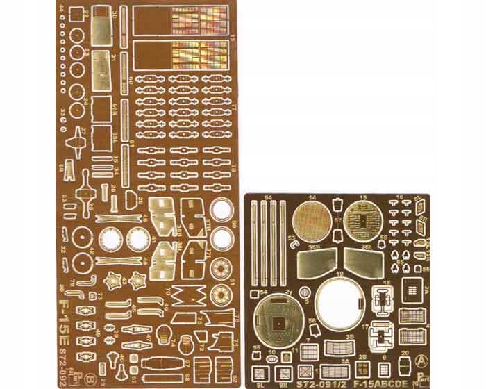 Part S72-092 1/72 F-15 E vnější prvky a radar