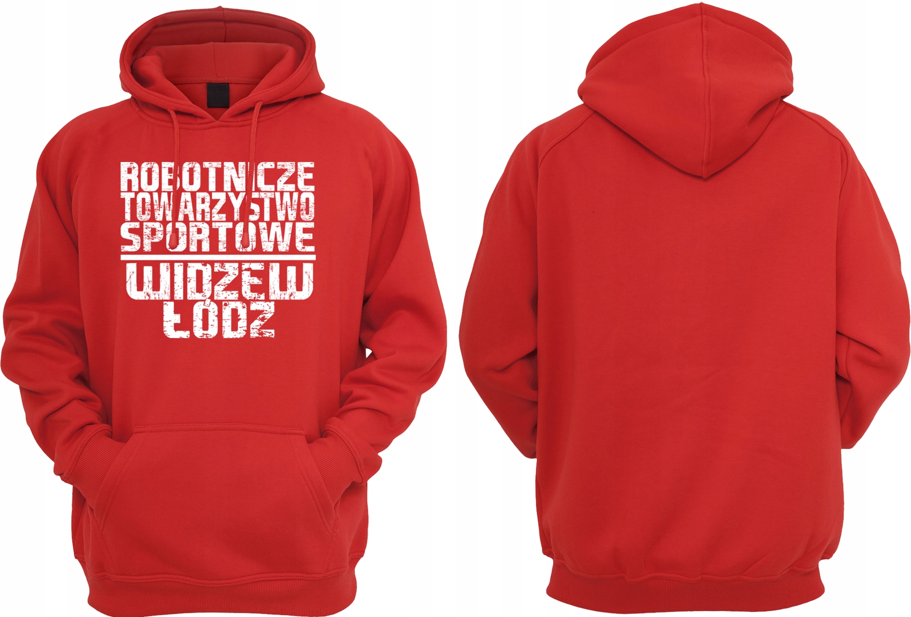

Widzew Łódź bluza z kapturem 3 wzory 3 kolory XL
