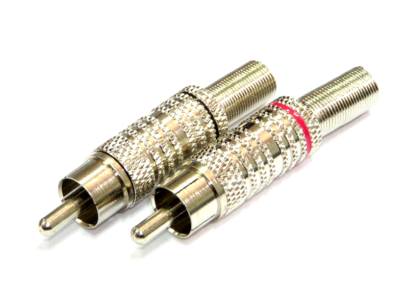 

Wtyk 2x Rca Chinch Na Kabel F.vat