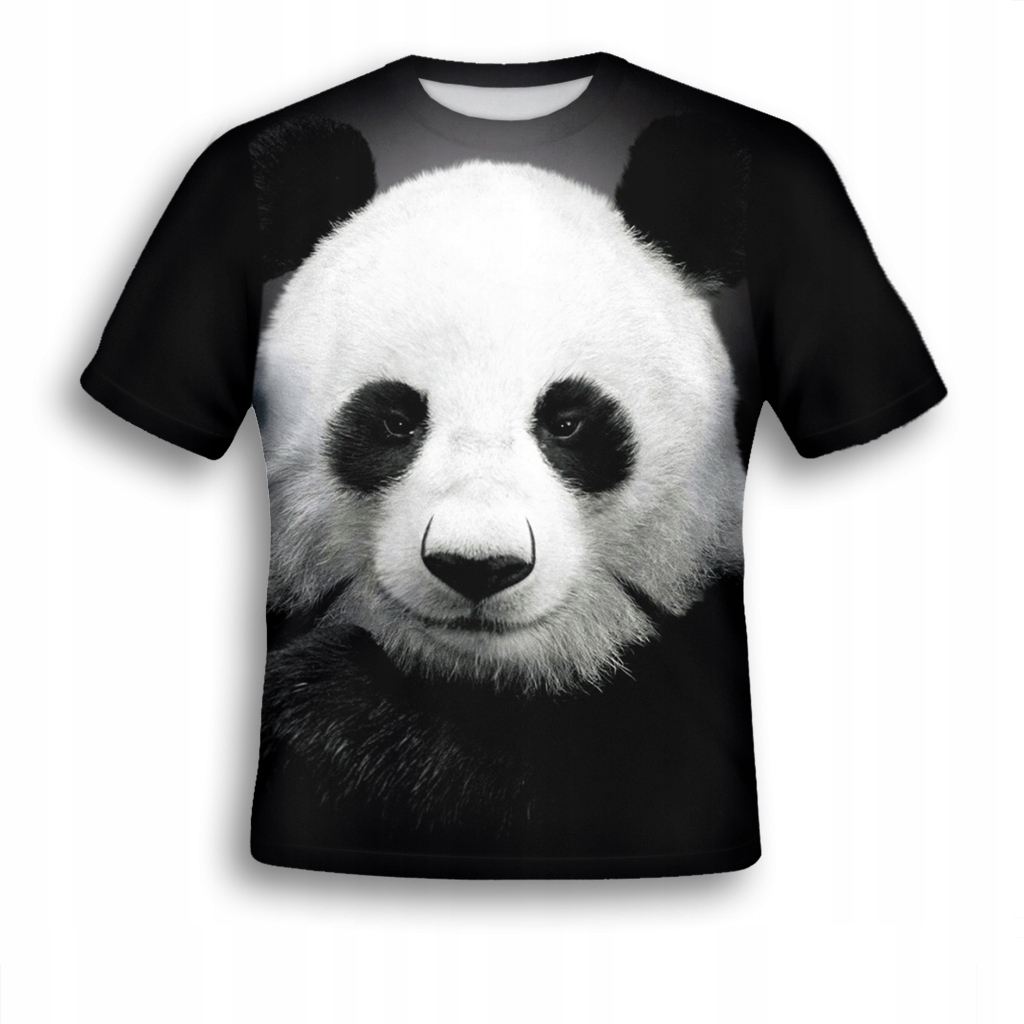 

Koszulka 3D T-shirt Miś Panda XL Modna Śmieszna