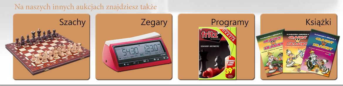 SZACHY DREWNIANE TURNIEJOWE 48x48 cm SUPER CENA ! Nazwa Szachy Caissa