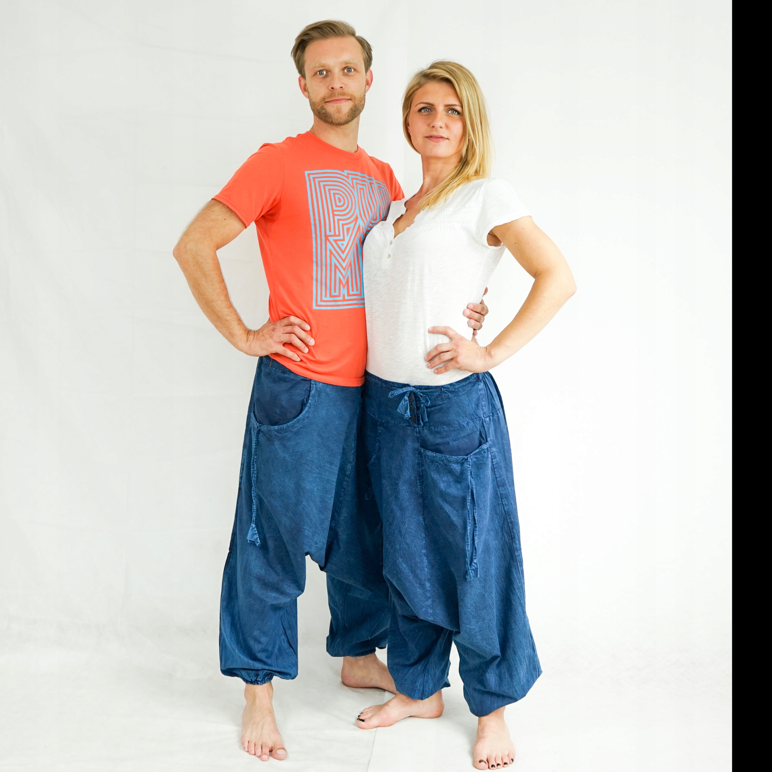 INDIE,SZARAWARY/unisex/Blue stonewashed Marka Good Mango Studio