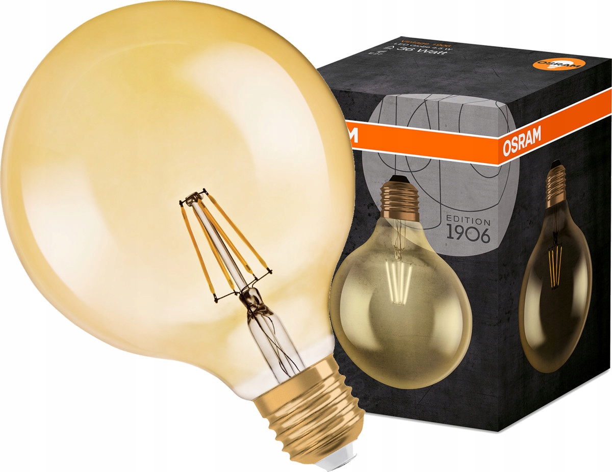 

Żarówka Dekoracyjna Ozdobna Led Filament E27 4,5W