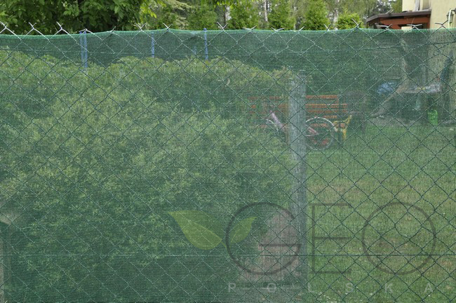 Siatka maskująca na płot 90gr/m; 1,2m; na metry Wysokość 1.2 m