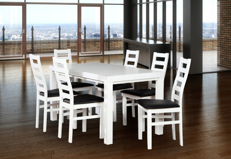 MARGO 39 KRZESŁO DREWNIANE PROFILOWANE KOLORY !! Wysokość siedziska 45 cm