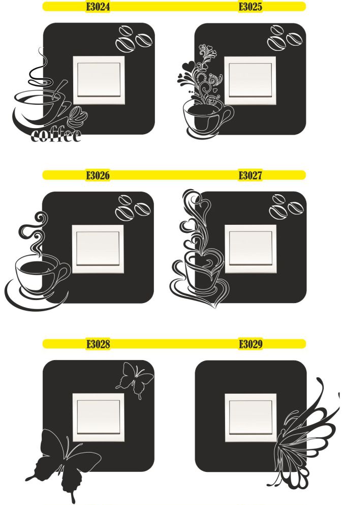 naklejki na włącznik NAKLEJKA POD KONTAKT ścienne Bohater Inny