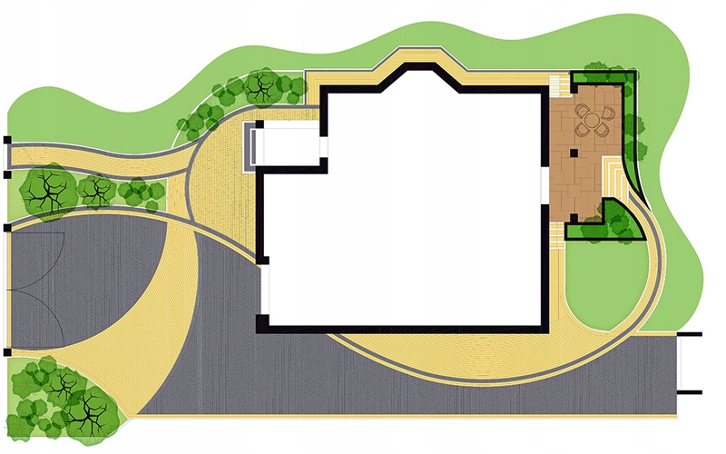 KOSTKA GŁADKA MELANŻ MULTICOMPLEX LATTE 6CM TARAS Marka inna