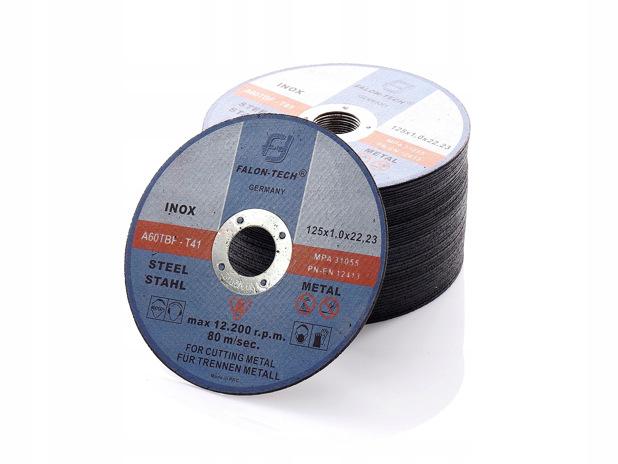 

Tarcze Do Cięcia Metalu 125/3 mm Inox Ft 100 szt.