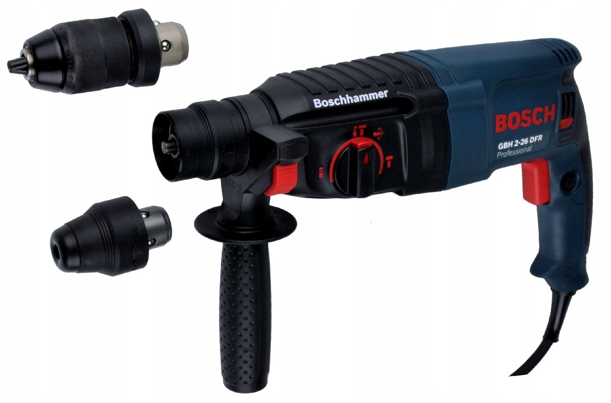 MŁOTOWIERTARKA GBH 2-26 DFR BOSCH + 8 WIERTEŁ DŁUT Seria Professional