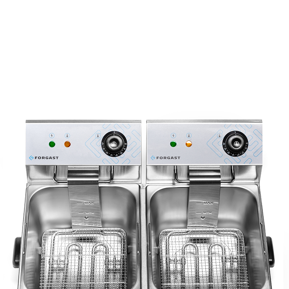 FORGAST FRYTOWNICA ELEKTRYCZNA PODWÓJNA 2x8L FG09028 Model FG09028