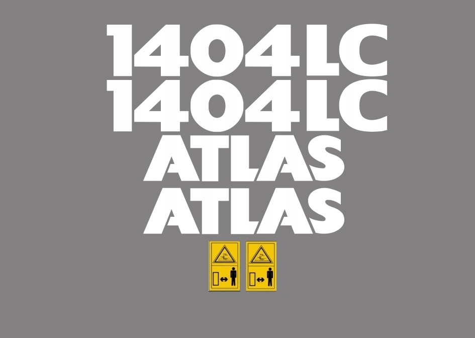 Samolepky samolepka Atlas 14014 LC