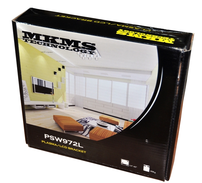 UCHWYT DO LCD/LED 200x400, 300x300 PSW972L Typ Obrotowy Uchylny