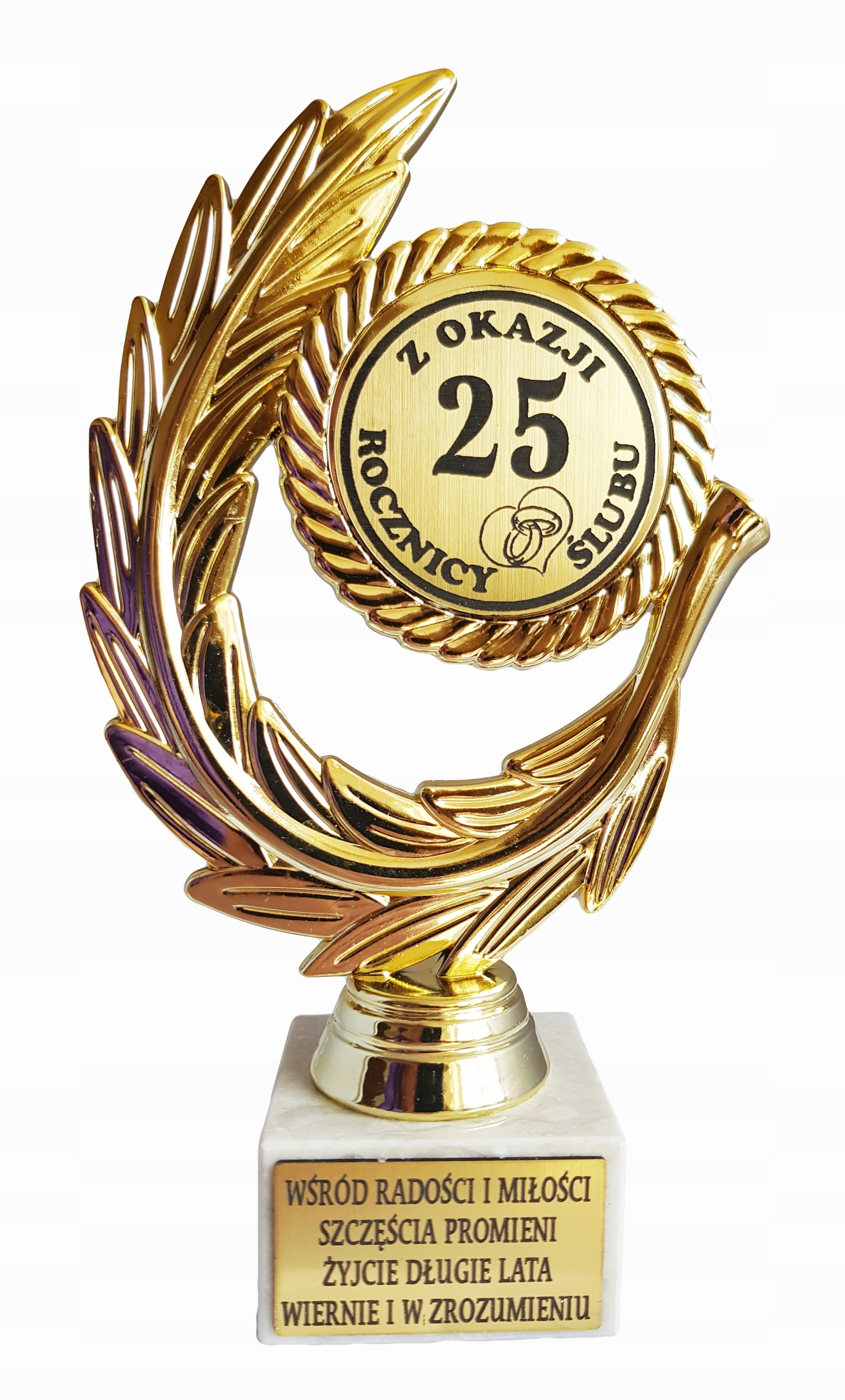 

na Srebrne Gody, Statuetka na 25 Rocznice!
