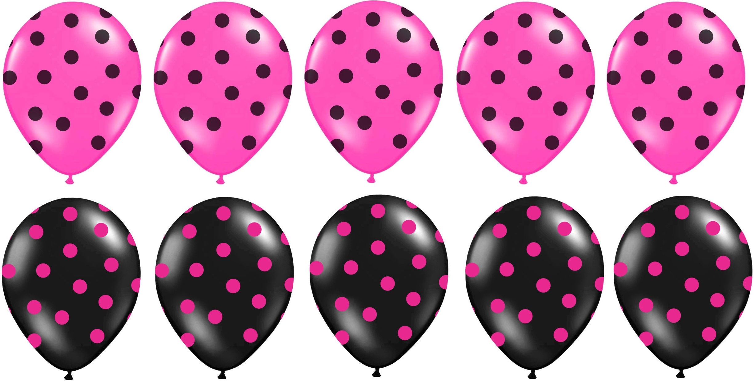 

Balony W Kropki Na Wieczór Panieński Wesele 10 Szt