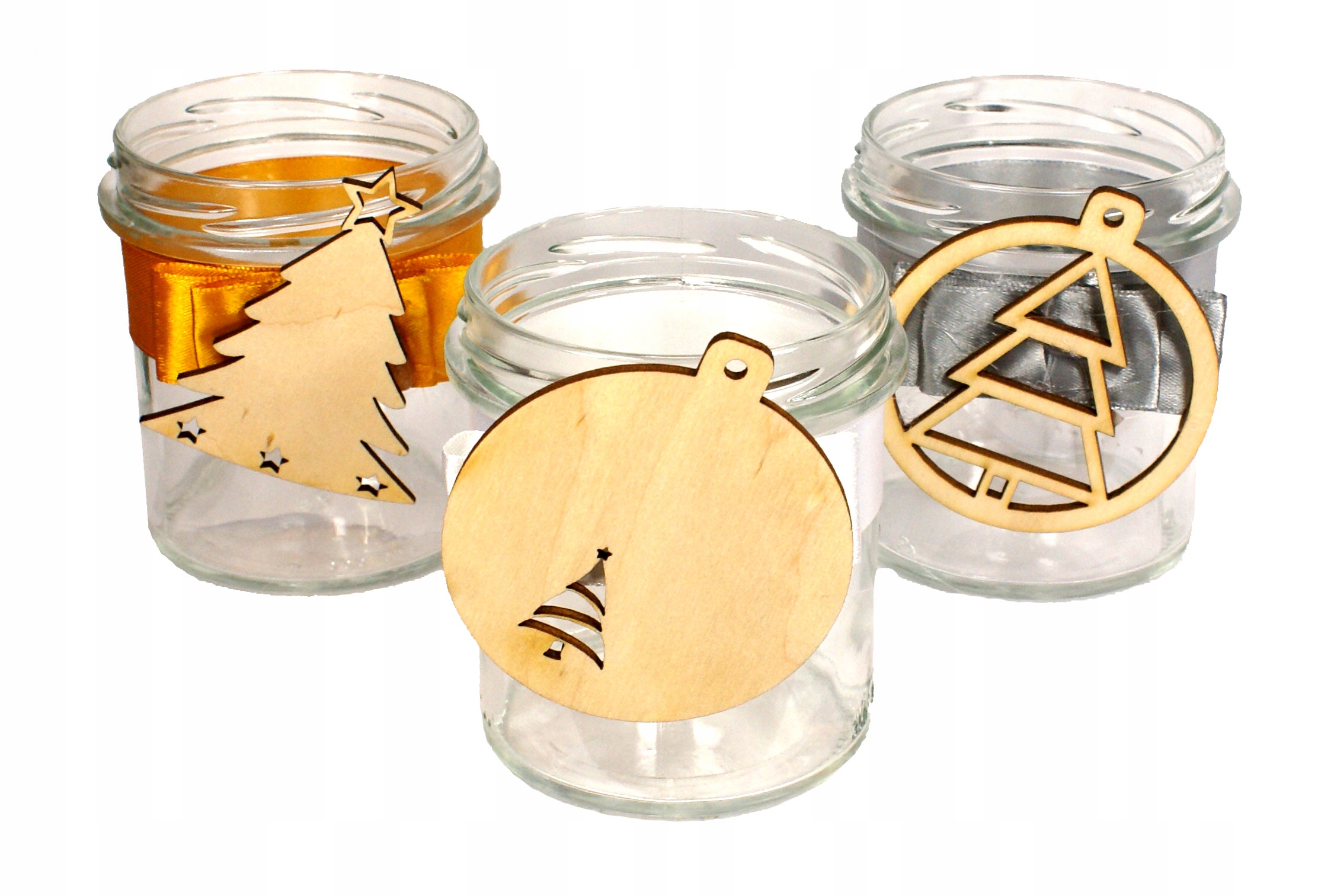 ŚWIĄTECZNY! ŚWIECZNIK - SŁOIK - NOWOCZESNY DESIGN! Marka Krauz