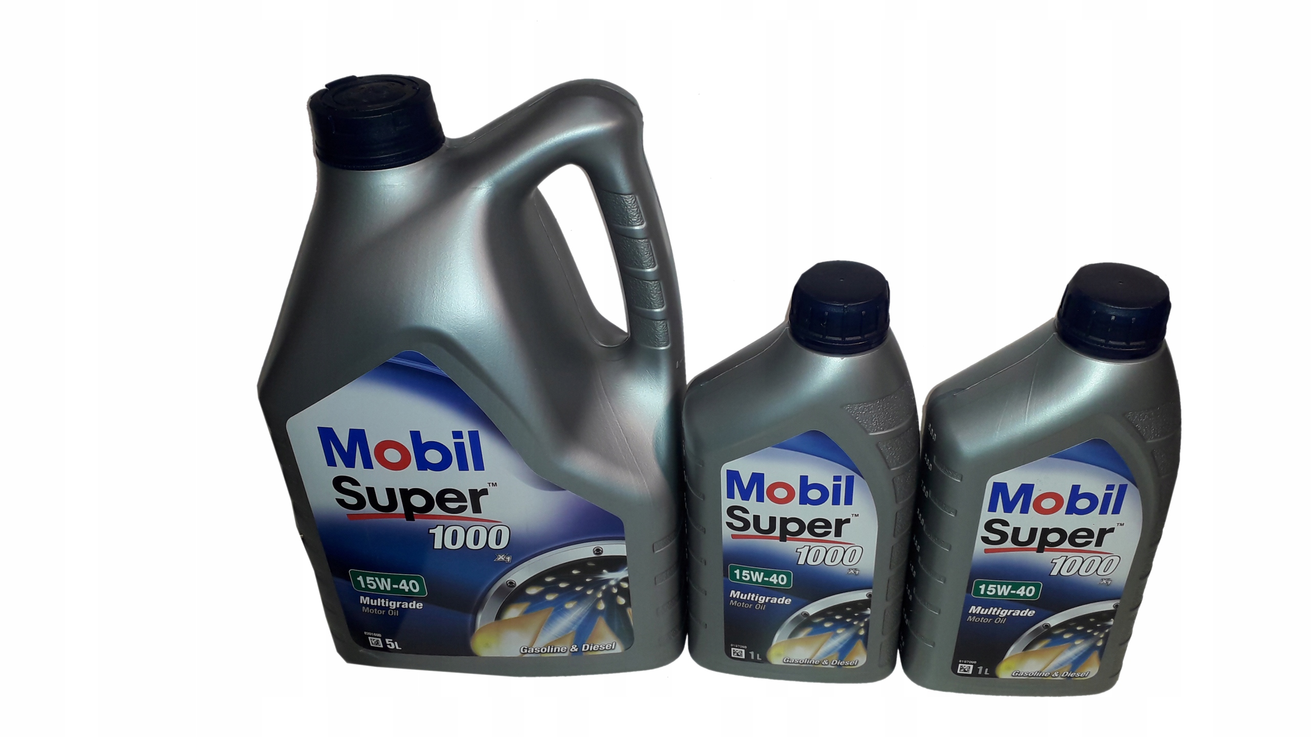 Масло MOBIL 1000 X1 15W40 7L 5L + 2X 1L