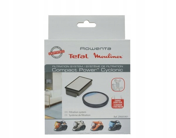 

Filtr Hepa odkurzacza Rowenta Tefal Compact Power