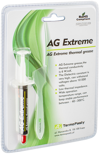 

Pasta termoprzewodząca Ag Extreme 100g_____AGT-247