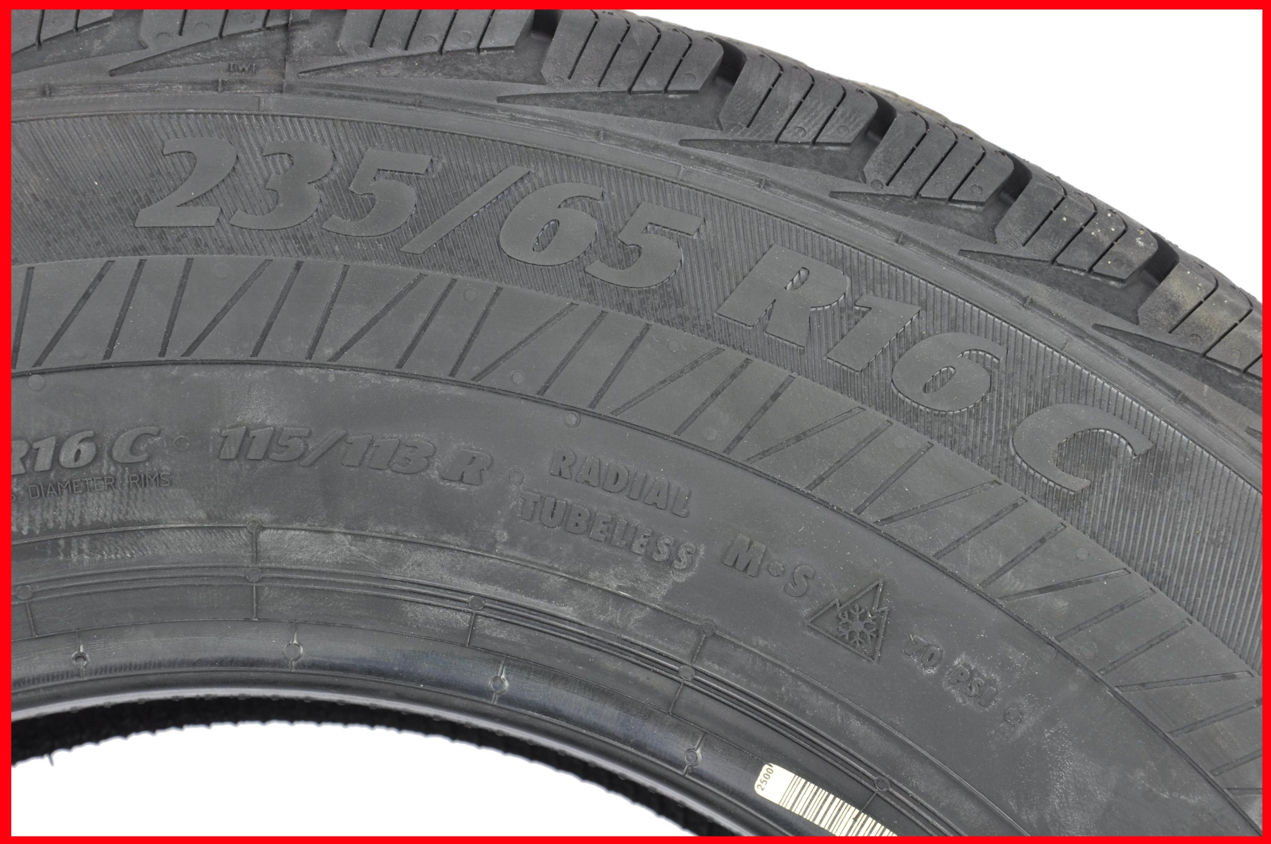 4 x 235/65R16C 115/113R Matador CAŁOROCZNE Szerokość opony 235 mm