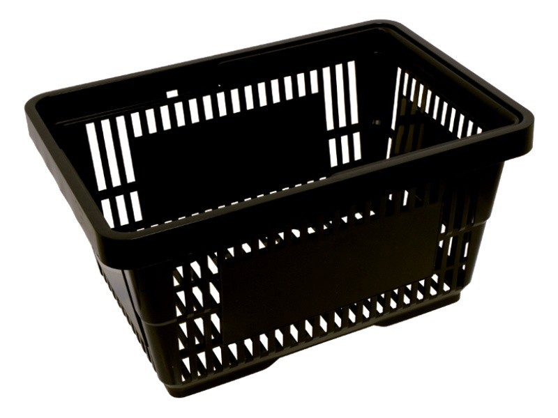 KOSZYK KOSZ SKLEPOWY NA ZAKUPY 1 RĄCZKA KOSZYKI Marka inny