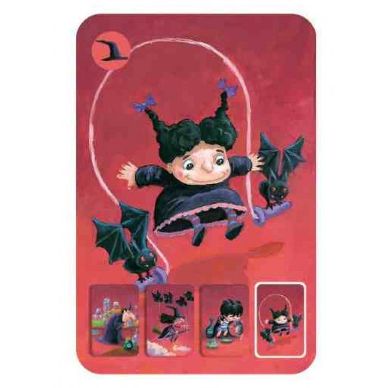 DJECO Gra pamięciowa MINI FAMILY - gra karciana Wiek dziecka 4 lata +