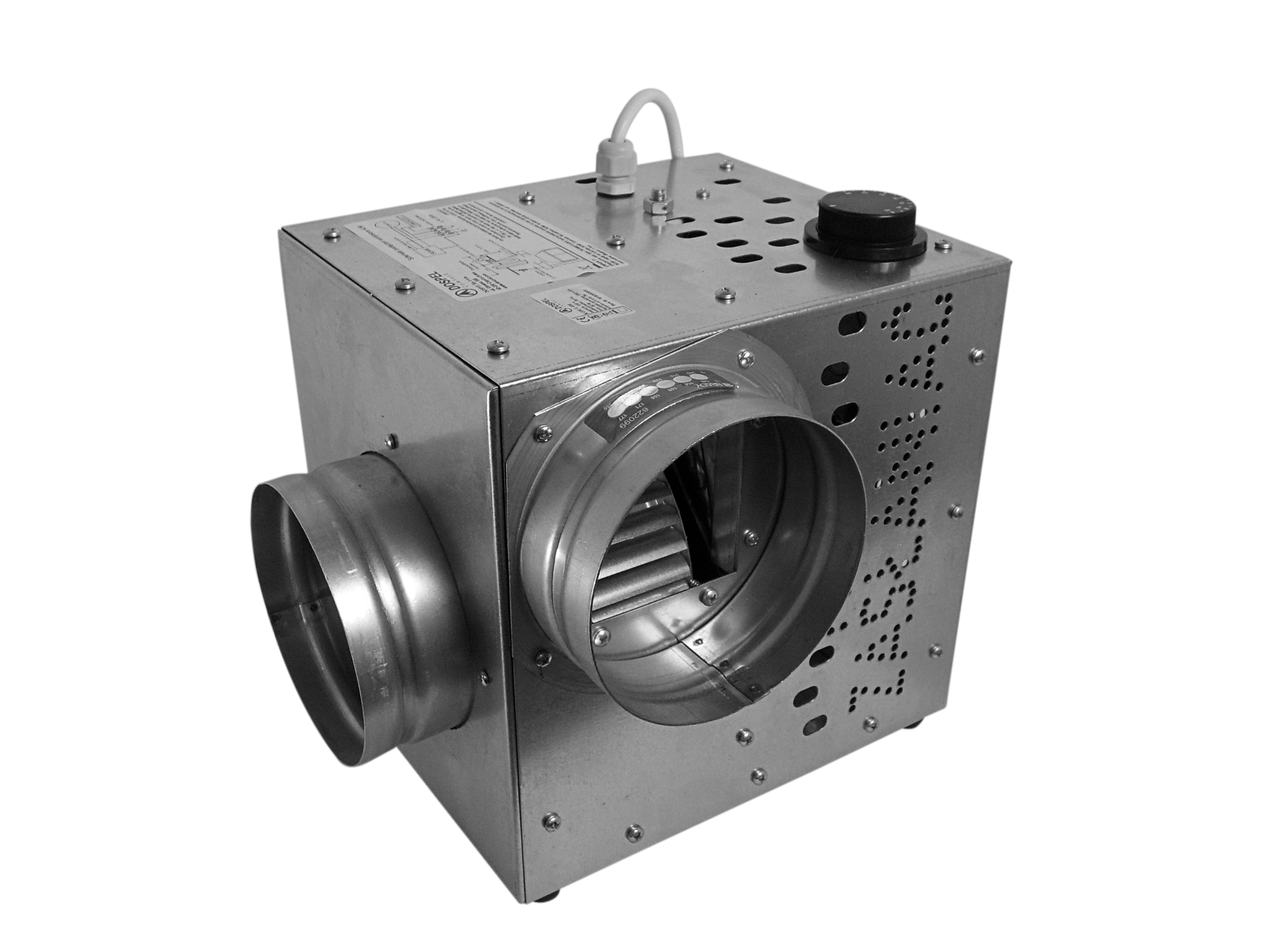 

Wentylator kominkowy Kom II 400 turbina 355 m3/h
