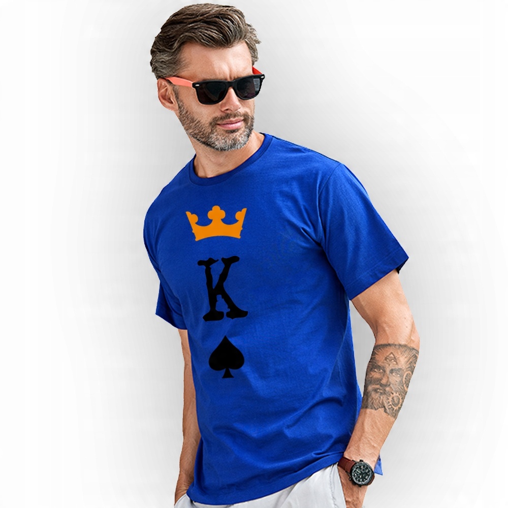 

Koszulka Dla Niego - Król Pik / różne kolory