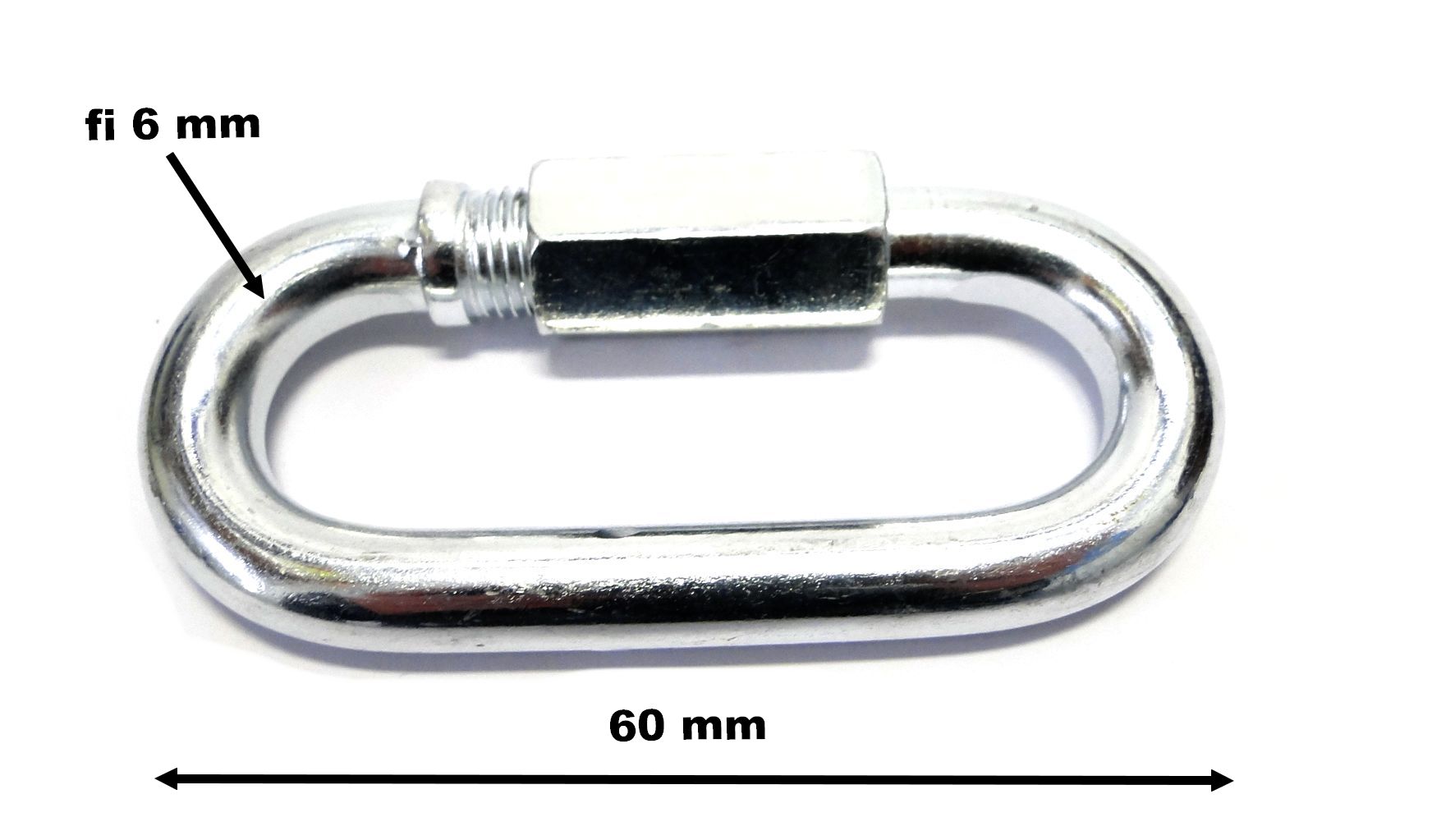 

Ogniwo Skręcane Do Łączenia Lin Łańcuchów 6 mm