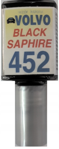 Zaprawka do rys 10ml VOLVO 452 SAPHIRE BLACK