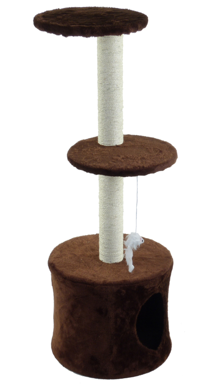 DRAPAK LEGOWISKO DLA KOTA DO WNĘKI F-03 BRĄZ NOWY