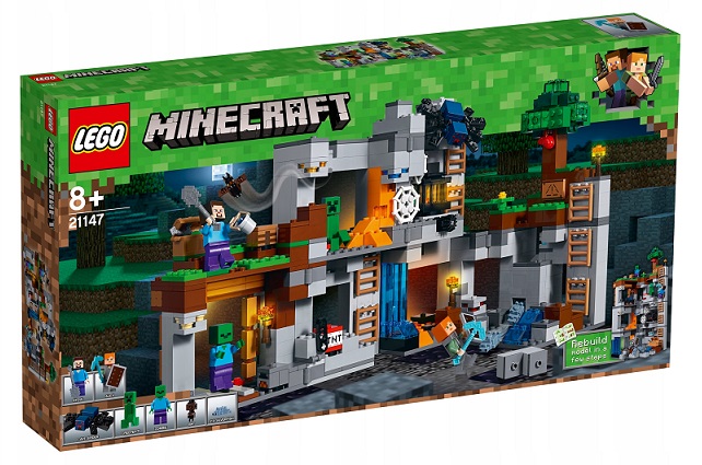 LEGO 21147 MINECRAFT DOBRODRUŽSTVÍ NA MATEŘSKÉ SKÁLE