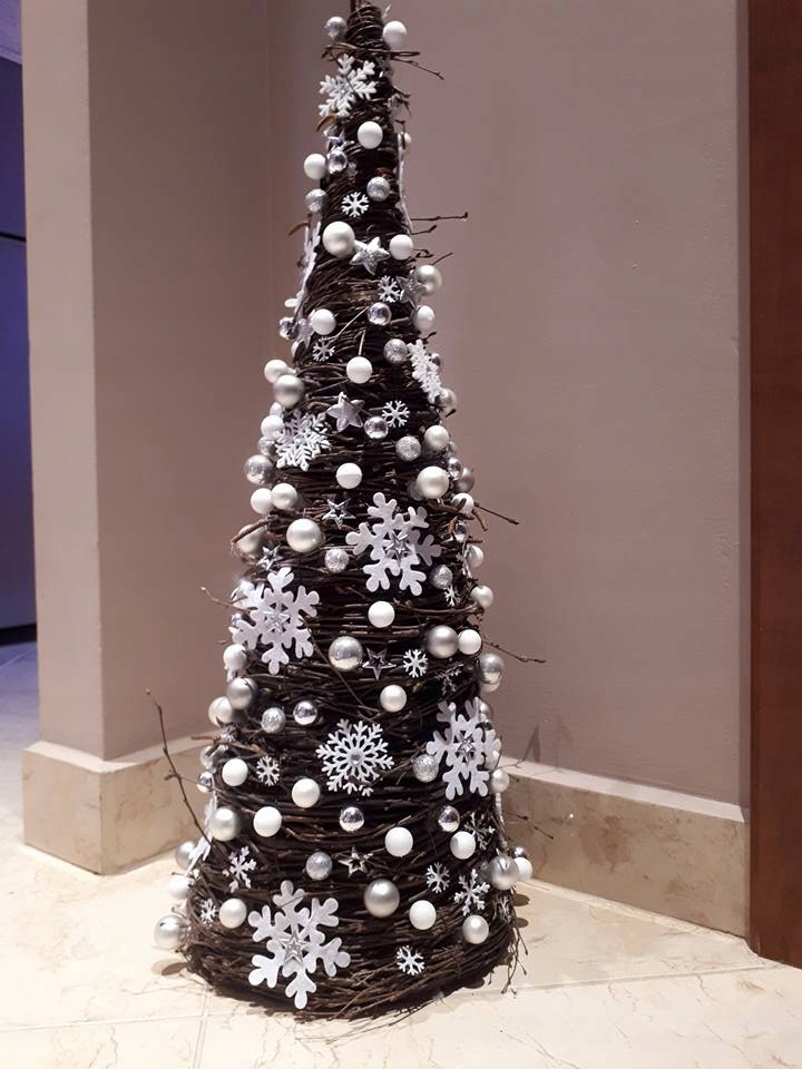 Dekoracyjna choinka brzozowa świąteczna- 60cm Kod producenta 5903900600323