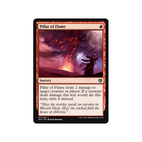 MTG 4x Pillar of Flame